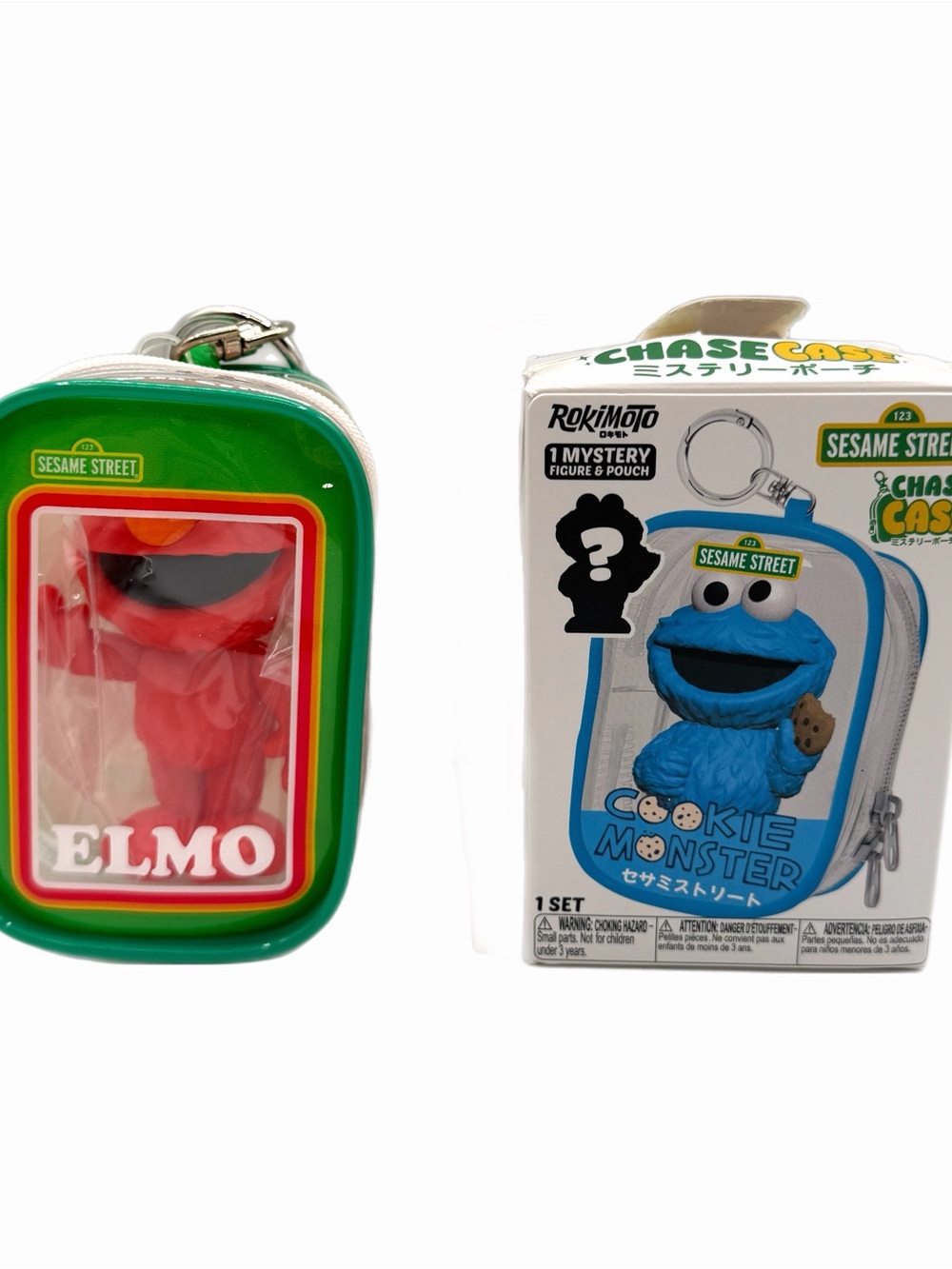 Rokimoto Chase Case Sesame Street Series 1 Elmo Collectible in Pouch – Blind Box